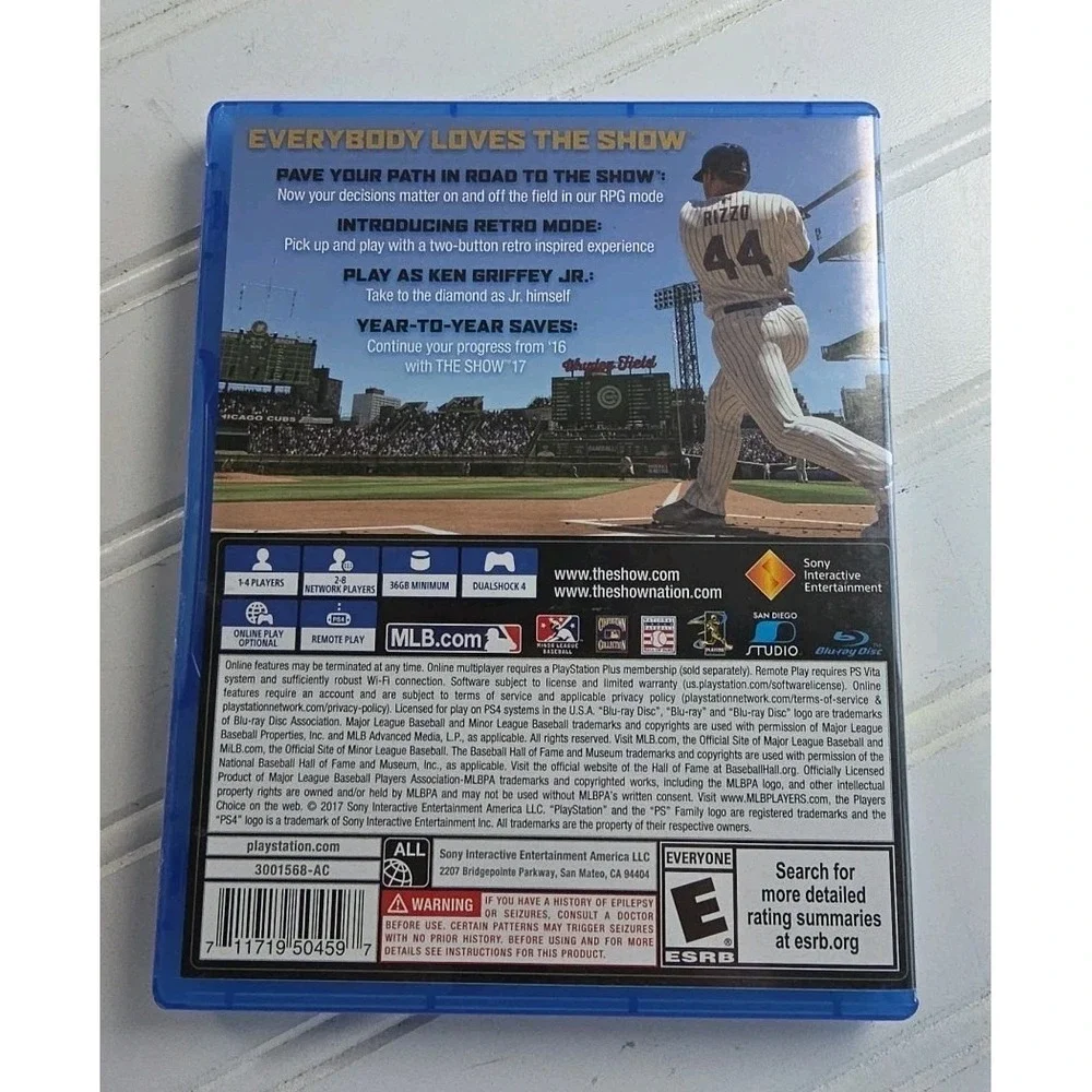MLB The Show 17 (PlayStation 4, 2017)